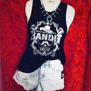 NWT Western Graphic Tank